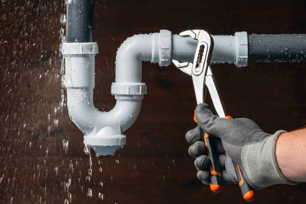 Professional Sewer Line Repair technician working in Syracuse, NE